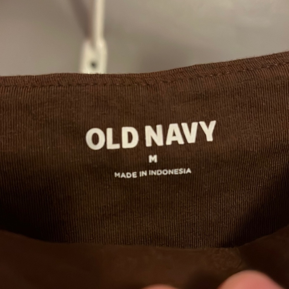 BROWN OLD NAVY BODYSUIT